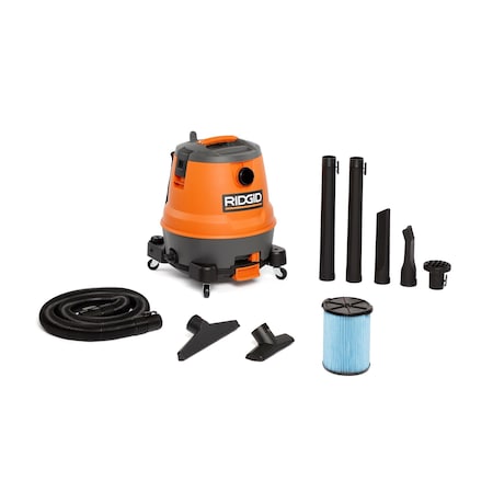 Ridgid Heavy Duty Cleaning Kit: 12 Piece Kit w/Stainless Steel Extension Wands (VT2575) 32703